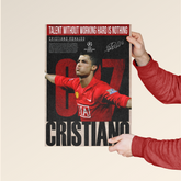 Cristiano Ronaldo – Manchester United Legacy Poster